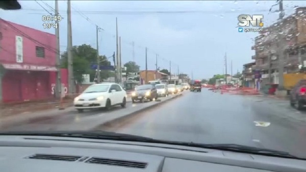 Circulación por colectoras en Tres Bocas - SNT