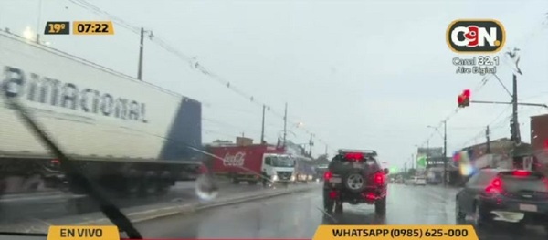 Circulación por colectoras en Tres Bocas - C9N
