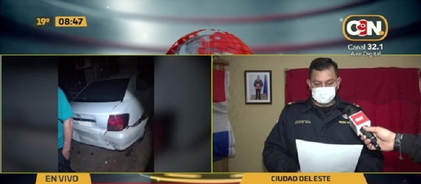 CDE: Ebrios atropellaron vivienda - C9N