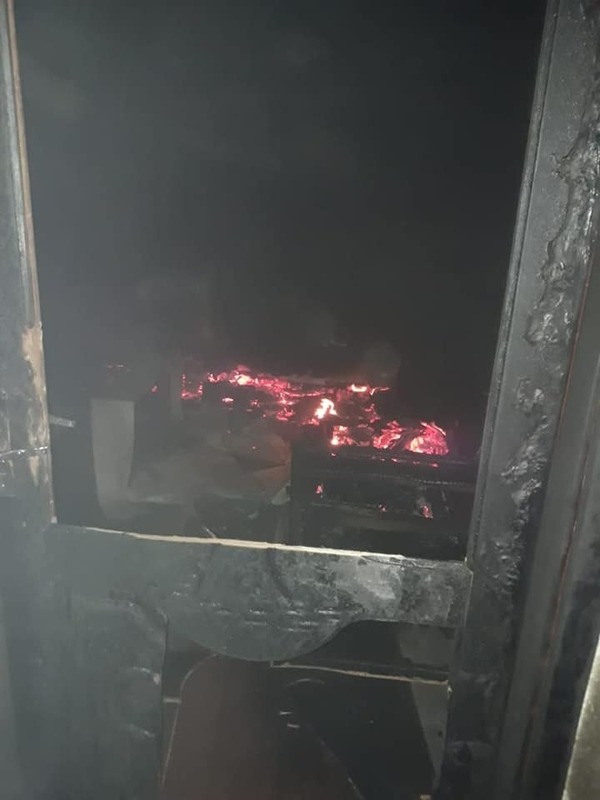 Incendian edificio municipal de Carmelo Peralta | 1000 Noticias