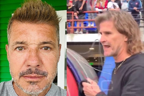 “Tinelli se robó todo”, dice Insúa en pleno cruce con hinchas - La Prensa Futbolera