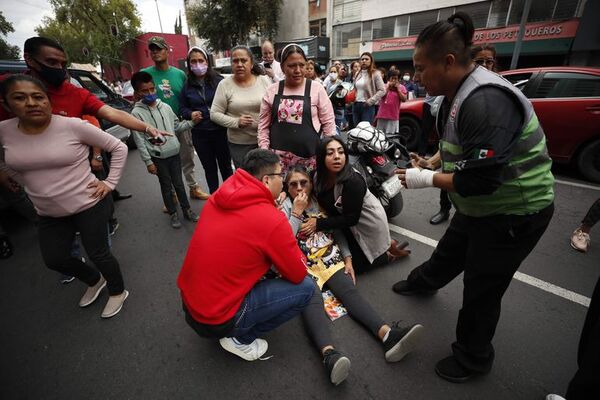 Un sismo de magnitud 7,4 sacude el centro de México - Mundo - ABC Color