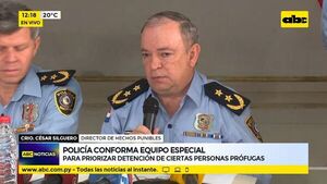 Policía conforma equipo especial - ABC Noticias - ABC Color
