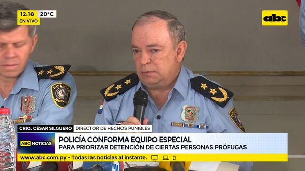 Policía conforma equipo especial - ABC Noticias - ABC Color