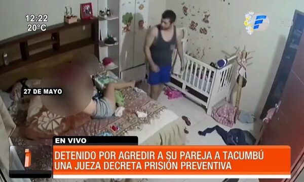 Detenido por agredir a su pareja irá a Tacumbú | Telefuturo