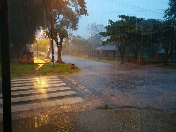 Jornada lluviosa en Misiones