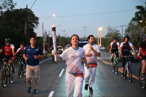 Asunción 2022: Fuego Suramericano prosigue su peregrinar por el Paraguay - ADN Digital