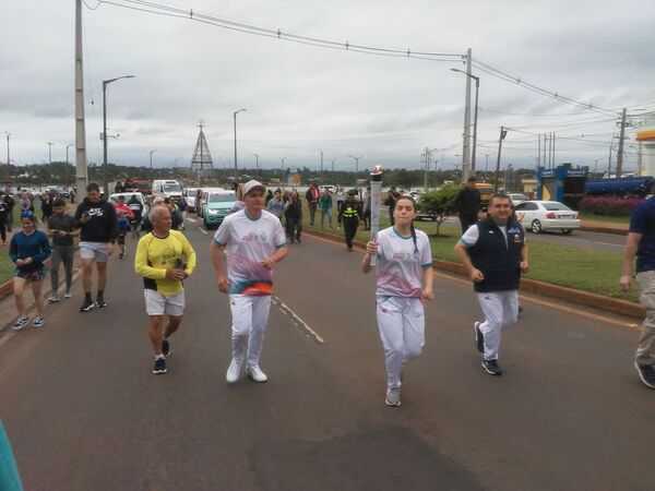 La llama de Odesur ya arde en Encarnación - Nacionales - ABC Color