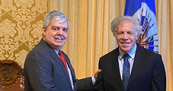 La Nación / Riera se reunió con el secretario de la OEA