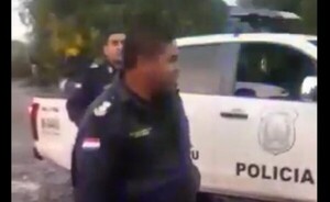 Alboroto entre vecinos y policías: Hombre se negó a identificarse