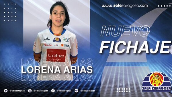 Lorena Arias, nueva incorporación del Sala Zaragoza