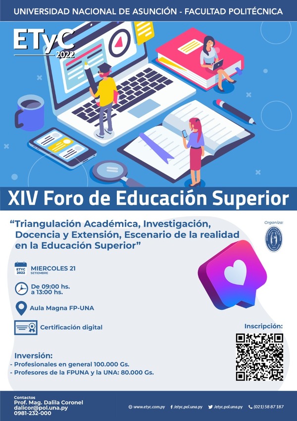 Facultad Politécnica UNA organiza XIV Foro de Educación Superior - .::Agencia IP::.