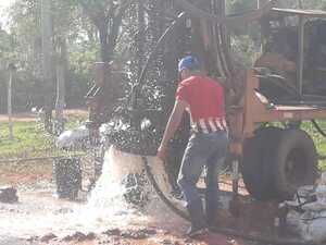 SENASA realiza perforación de pozo en distrito de Horqueta