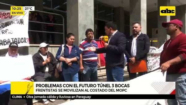 Problemas con el futuro túnel 3 bocas. - ABC Noticias - ABC Color