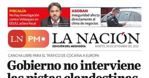 La Nación / LN PM: edición mediodía del 20 de setiembre