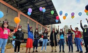 La fiesta tradicional del arcoíris es celebrada el día de hoy con pacientes oncológicos – Prensa 5