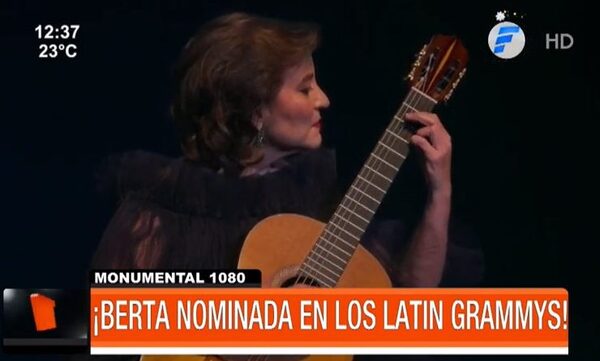 ¡Berta Rojas nominada en los Latín Grammys! | Telefuturo