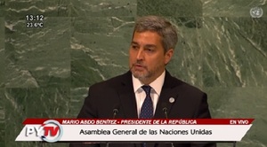 Abdo habla sobre lucha contra el crimen organizado y el avión iraní en la ONU