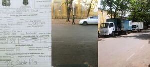 Se equivocan de multa en lugar "preferido" de control de estacionamiento » San Lorenzo PY