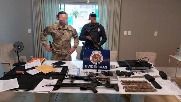 Hallan armas de guerra y proyectiles en Amambay - Policiales - ABC Color
