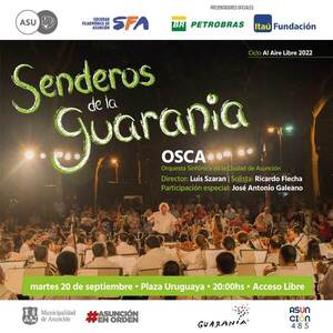 OSCA inica ciclo al aire libre con recital de guarania en la Plaza Uruguaya - .::Agencia IP::.