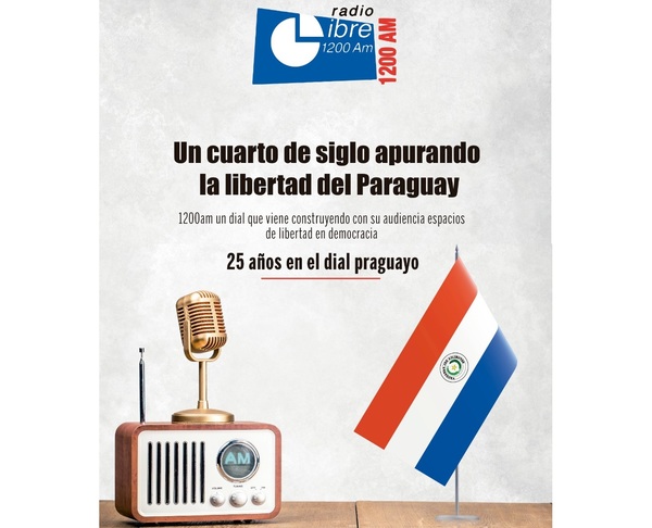 Radio Libre celebra 25 años pregonando fortalecer la democracia y la libertad