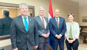 Presidentes del Senado y diputados se reunieron con el Embajador de EEUU