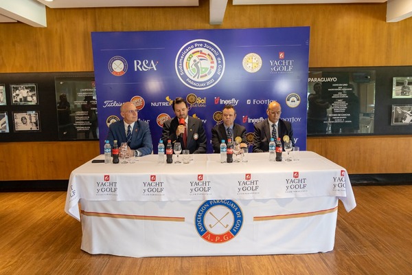 Presentan el Sudamericano Prejuvenil de Golf a disputarse desde este miércoles en la cancha del Yacht