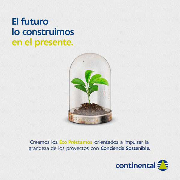 Banco Continental lanza alternativas de productos sostenibles | 1000 Noticias