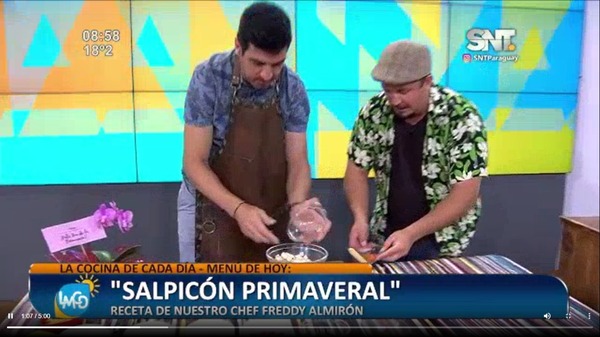 Bloque Cocina de la Mañana de Cada Día: Salpicón primaveral - SNT