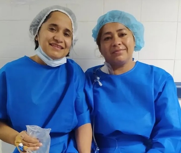 ¡Enorme muestra de amor! Mujer donó un riñón a su hermana | Noticias Paraguay