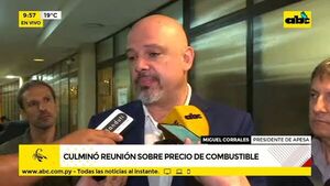 Culminó reunión sobre precio de combustible  - ABC Noticias - ABC Color