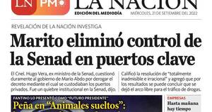 La Nación / LN PM: edición mediodía del 21 de setiembre