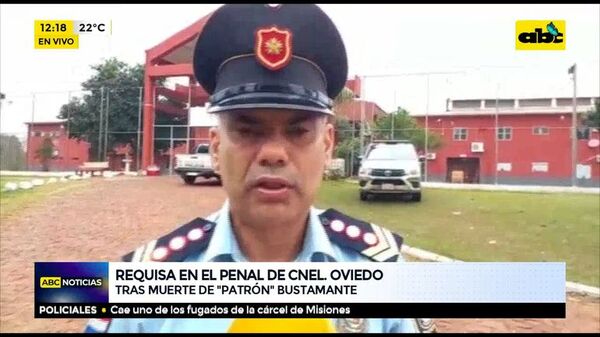 Requisa en el penal de Cnel. Oviedo - ABC Noticias - ABC Color