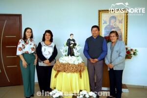 Previo al Novenario, Intendente Municipal Mahiba Carolina Yunis Acevedo recibió a San Gerardo y comentó elecciones internas
