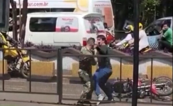 Procesan a motociclista por supuesta agresión a marino