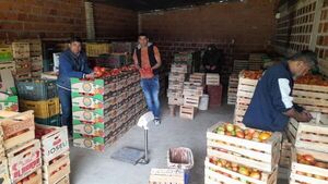 Tomateros denuncian falta de pago de comerciantes y crisis a causa del contrabando - Nacionales - ABC Color