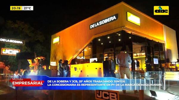 De la sobera y JCB, 25 años trabajando juntos - Mundo empresarial - ABC Color