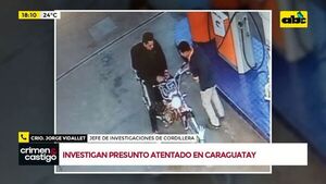 Investigan presunto atentado en Caraguatay - Crimen y castigo - ABC Color