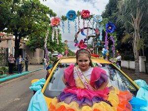 Celebran la llegada de la primavera con desfile de carrozas en Caacupé - Nacionales - ABC Color