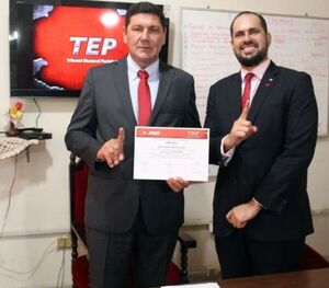 TEP proclamó candidato a intendente a Julio Vega que prometió ganar en Pedro Juan
