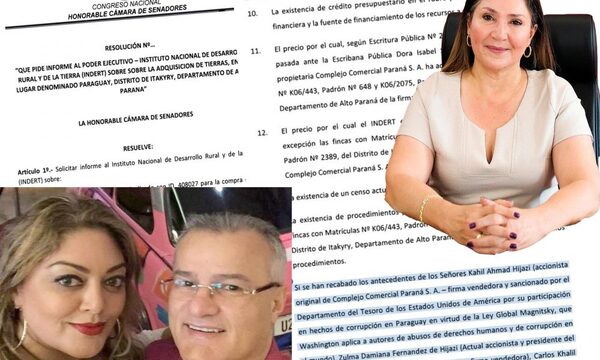 Gigantesco negociado en Itakyry de presidenta del INDERT beneficia directamente al procesado Khalil Ahmad Hijazi – Diario TNPRESS