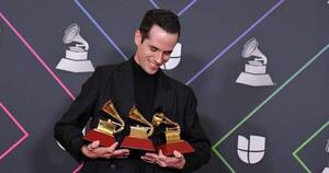 La Nación / Grammy Latino: Édgar Barrera, el mexicano que pisa los talones a Bad Bunny