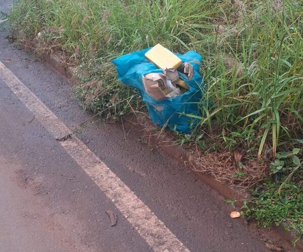 Hallan droga en inmediaciones de colegio