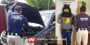 RECUPERARON VEHÍCULO EN ENCARNACIÓN DENUNCIADO COMO ROBADO EN BRASIL