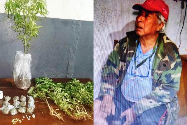 Detienen a un abuelo por microtráfico en Luque •