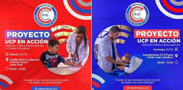 Proyecto UCP en Acción se traslada a tres localidades importantes este fin de semana - Radio Imperio
