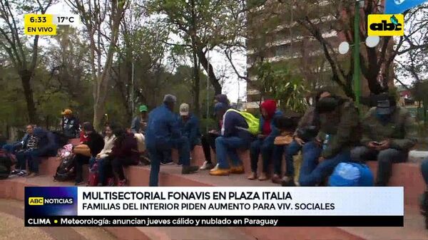 Multisectorial fonavis en plaza Italia - ABC Noticias - ABC Color