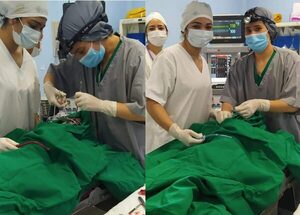 Primera cirugía de otorrinolaringología en IPS de Coronel Oviedo - Noticiero Paraguay