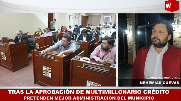 NEHEMIAS CUEVAS: «APROBAMOS EL CRÉDITO ANTE LA URGENCIA DE LA SITUACIÓN»